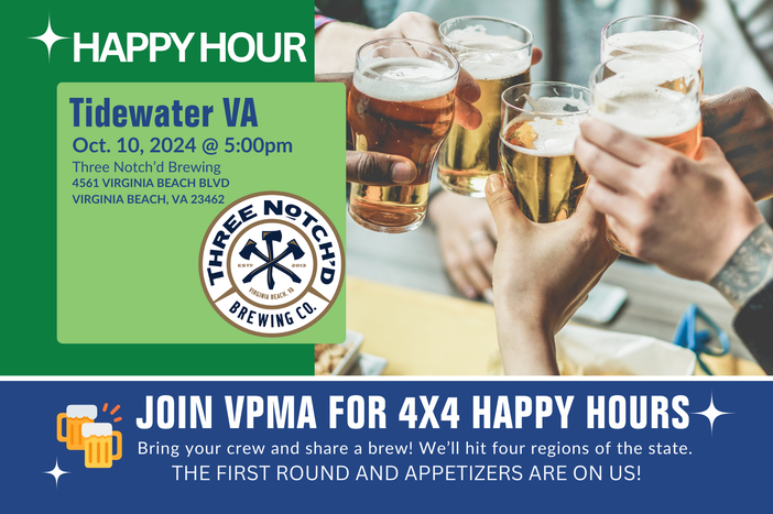 VPMA 4 x 4 Happy Hour Tidewater